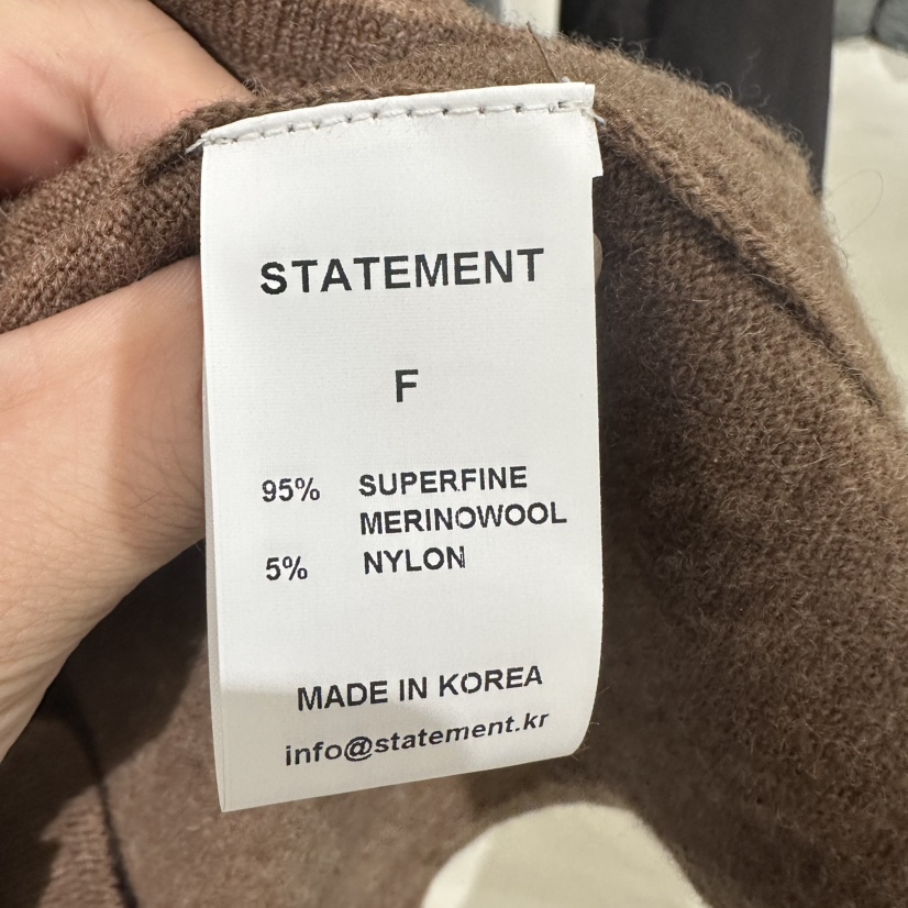 STATEMENT韓國直郵㊣女裝新品25秋冬真品熱賣人氣職業吊帶背心STATEMENT吊帶/背心