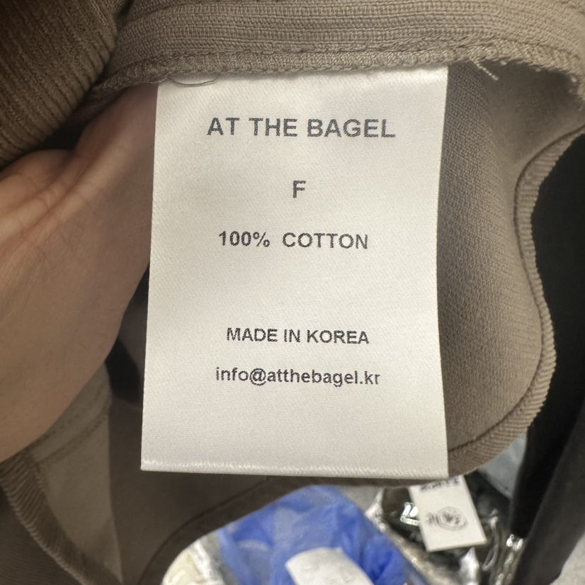 AT THE BAGEL韓國代購㊣女士新品推薦25秋冬真品襯衫蕾絲衫AT THE BAGEL襯衫/蕾絲衫
