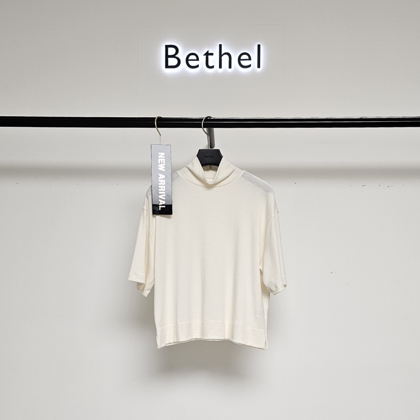 BETHEL東大門㊣代購女士新品職業時尚真品25秋冬人氣T恤羊毛BETHELT恤