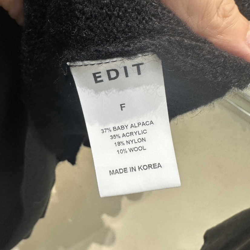 EDIT東大門㊣直郵女士新品熱賣職業推薦25秋冬休閑時尚針織衫EDIT針織衫