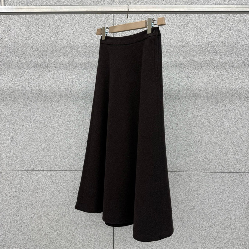 AT THE BAGEL韓國代購㊣女士新品真品推薦25秋冬休閑長裙AT THE BAGEL長裙圖色1
