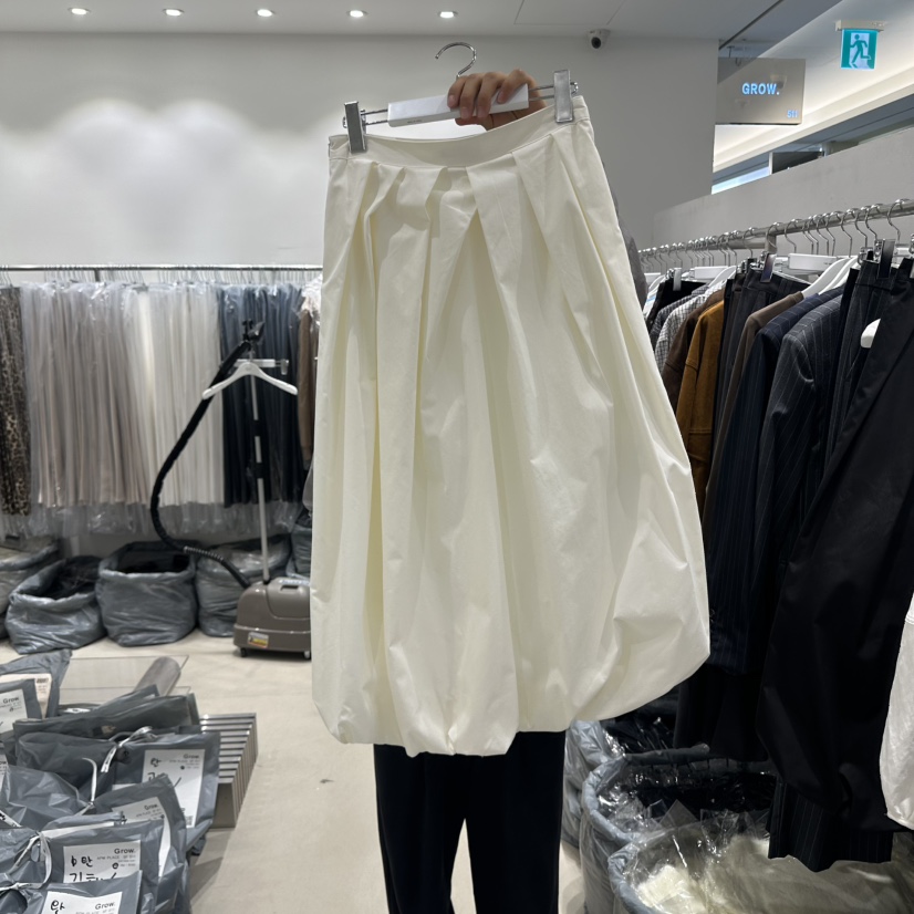 THE SECOND GROW韓國直郵㊣女士新品25秋冬熱賣休閑職業長裙THE SECOND GROW長裙