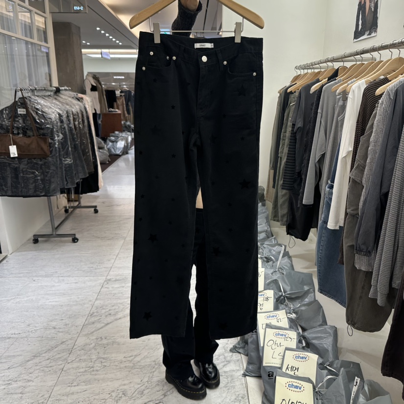 CHAV韓國代購㊣女裝新品人氣25秋冬時尚職業休閑熱賣休閑褲CHAV休閑褲圖色2