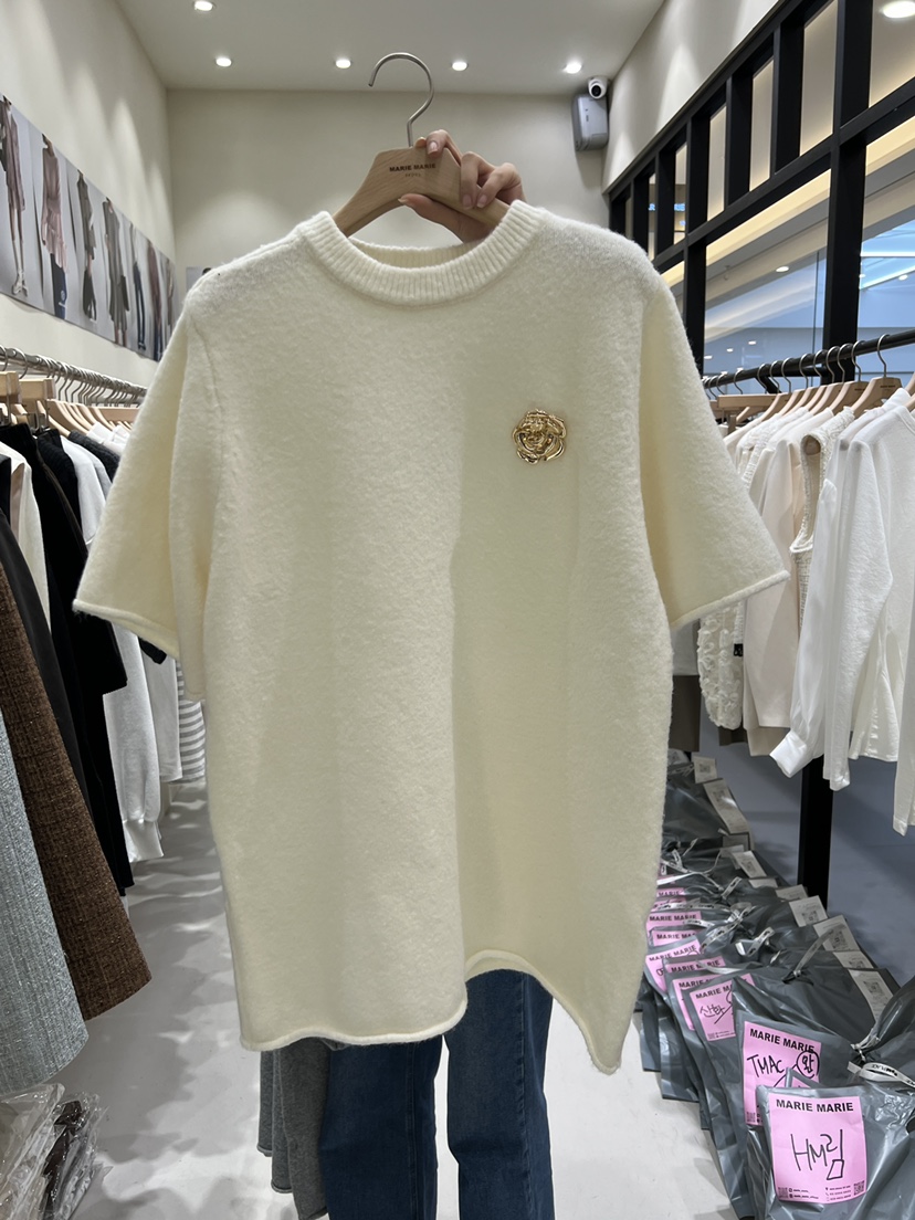 MARIE MARIE東大門㊣代購女裝新品真品25秋冬針織衫不含配飾MARIE MARIE針織衫