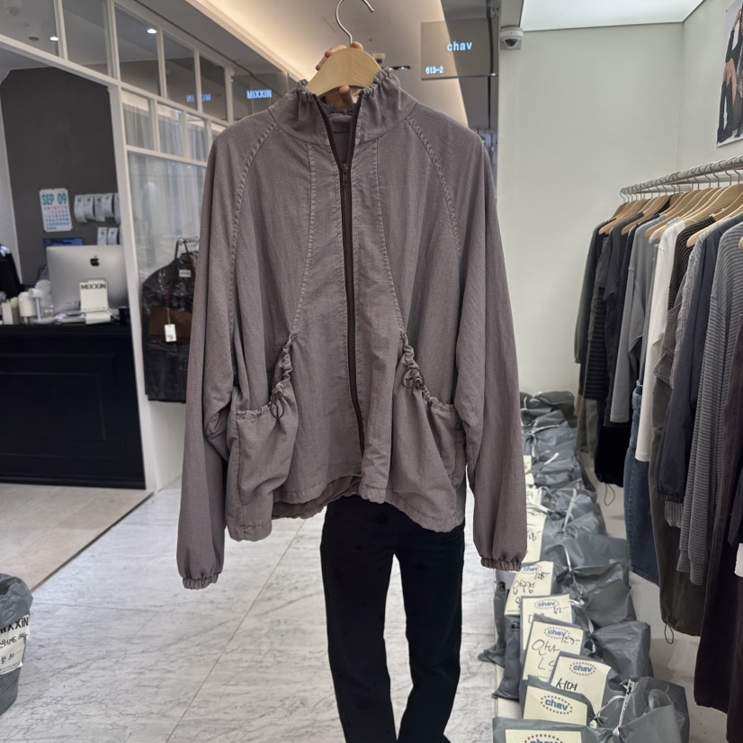 CHAV東大門㊣實拍女裝新品時尚人氣休閑職業熱賣推薦25秋冬夾克CHAV夾克圖色2