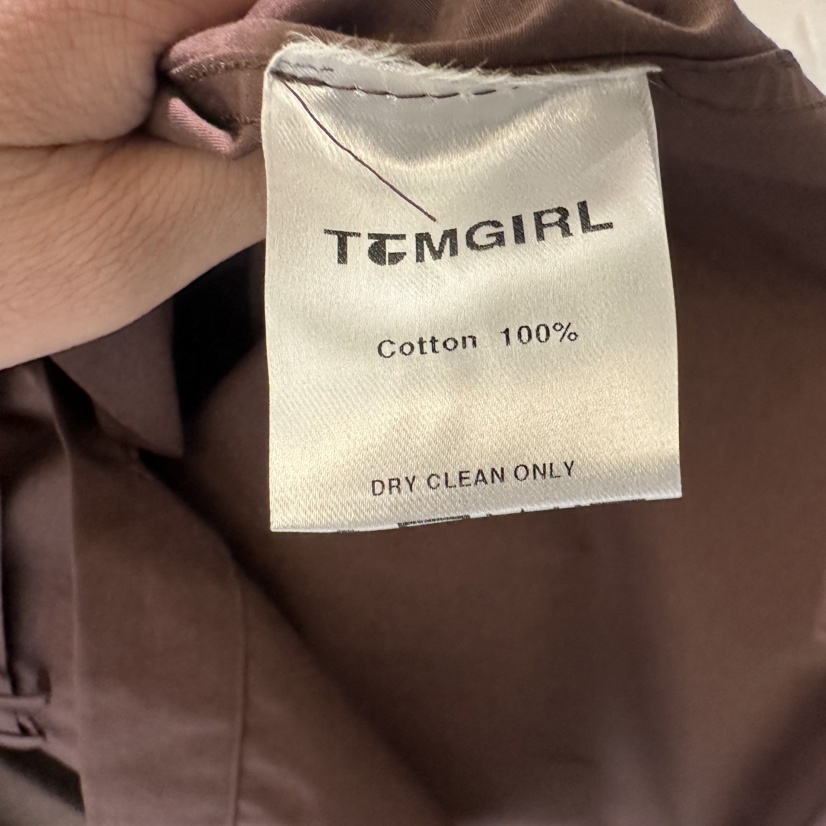 TOMGIRL東大門㊣代購女士新款職業推薦時尚襯衫蕾絲衫含腰帶TOMGIRL襯衫/蕾絲衫
