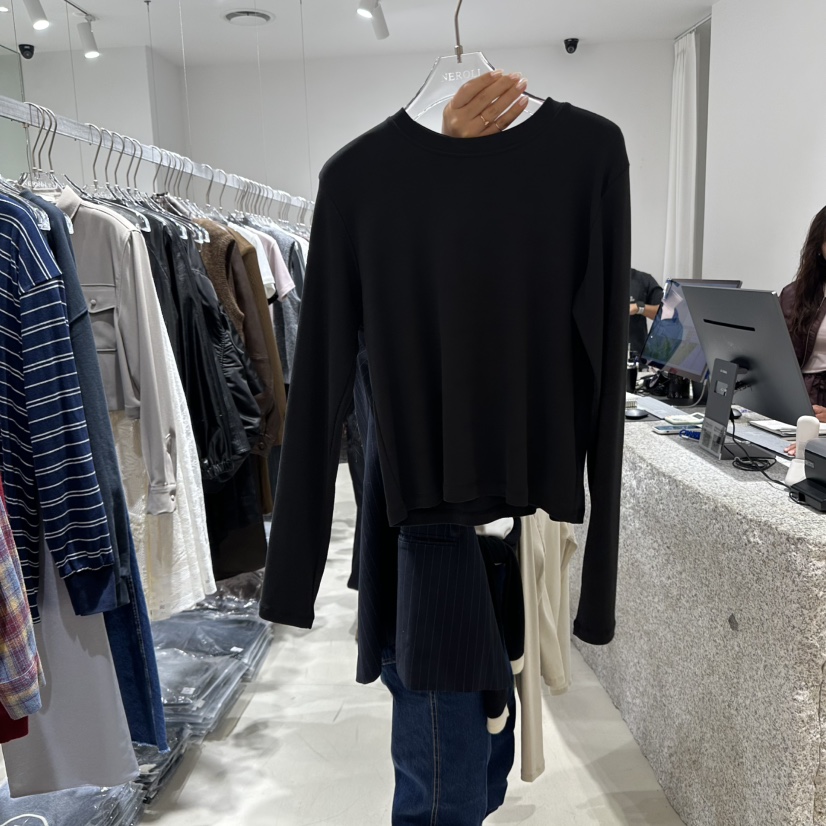 NEROLI 36東大門㊣直郵女裝新款職業真品人氣休閑25秋冬長袖T恤NEROLI 36長袖T恤圖色3