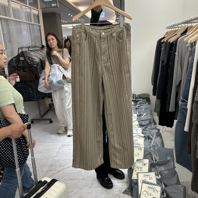 CHAV東大門㊣實拍女裝新品25秋冬人氣推薦真品熱賣時尚休閑褲CHAV休閑褲