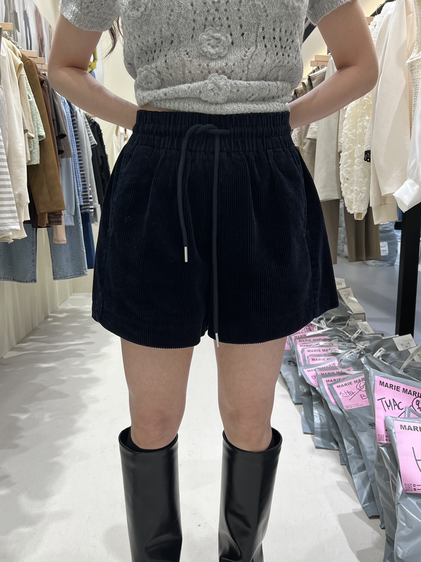 MARIE MARIE韓國代購㊣女士新品25秋冬休閑熱賣真品人氣短褲MARIE MARIE短褲圖色4
