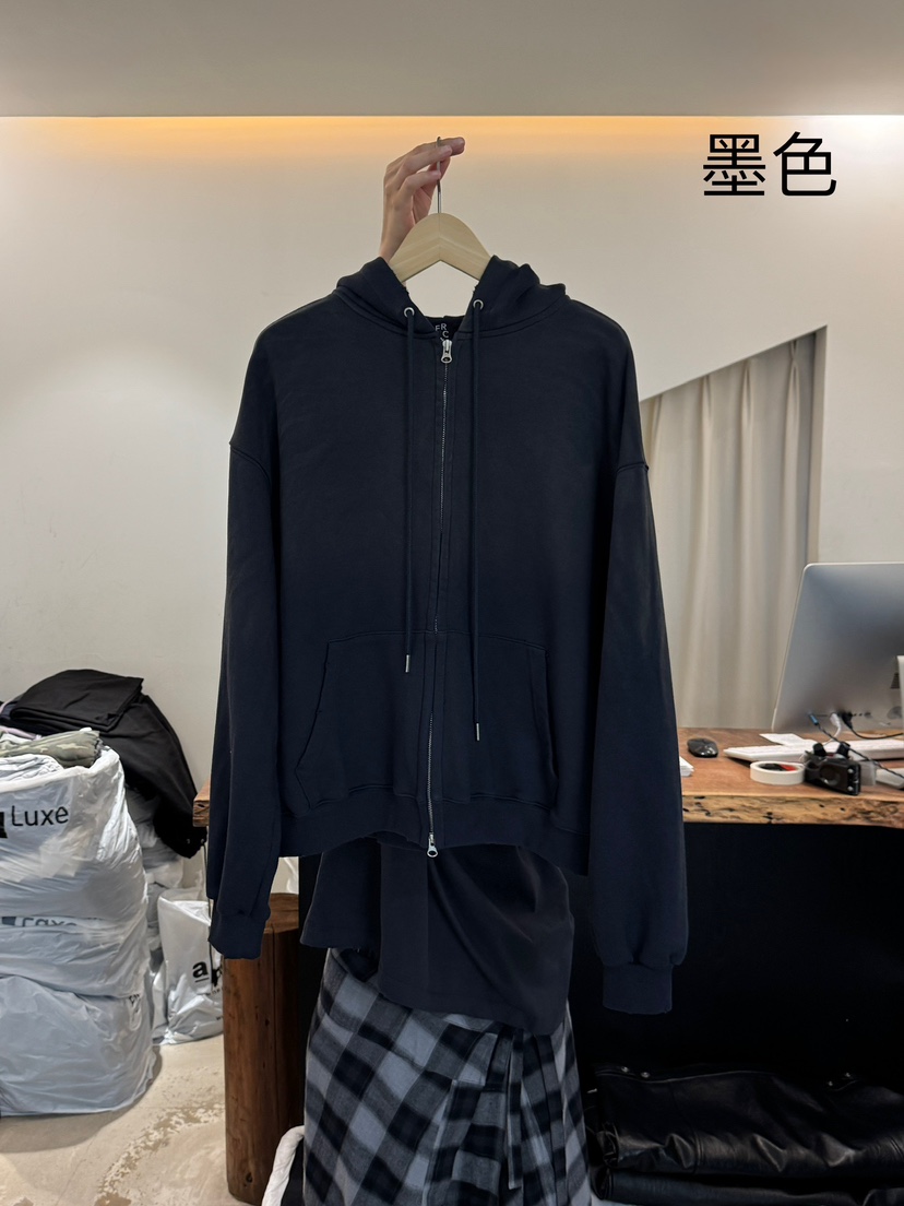 FRIC東大門㊣直郵女裝新款熱賣職業推薦休閑夾克連帽拉鏈衫FRIC夾克圖色2