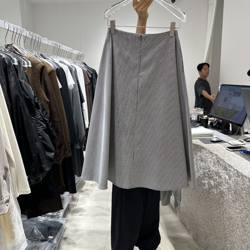 NEROLI 36東大門㊣代購女裝新品時尚25秋冬休閑職業真品長裙NEROLI 36長裙