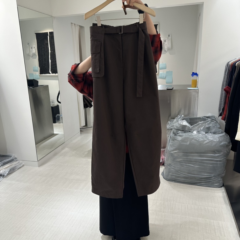 HAUTTE-P東大門㊣實拍女裝新品休閑職業人氣休閑褲含腰帶口袋HAUTTE休閑褲圖色2