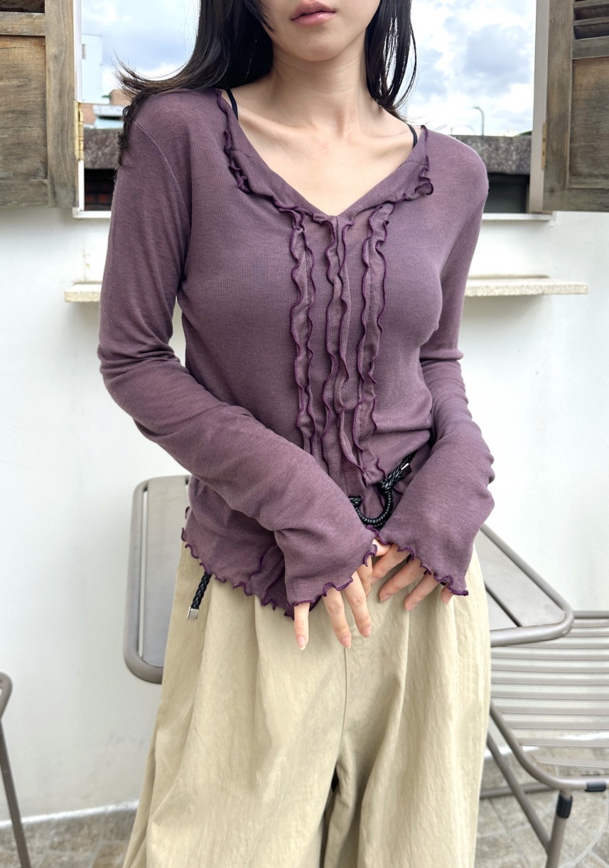 CLASSY-O韓國代購㊣女士新品25秋冬襯衫蕾絲衫不含腰帶天絲CLASSY-O襯衫/蕾絲衫