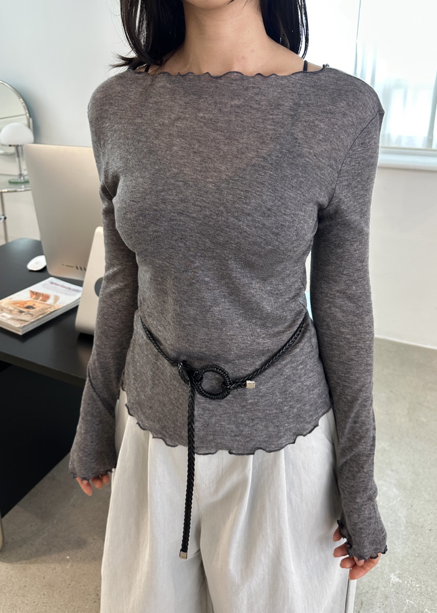 CLASSY-O韓國代購㊣女士新品25秋冬襯衫蕾絲衫不含腰帶天絲CLASSY-O襯衫/蕾絲衫