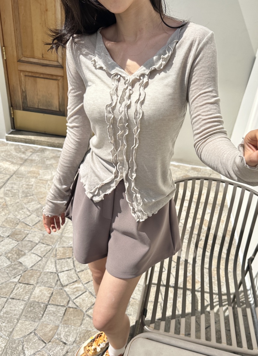 CLASSY-O韓國代購㊣女士新品25秋冬襯衫蕾絲衫不含腰帶天絲CLASSY-O襯衫/蕾絲衫圖色2