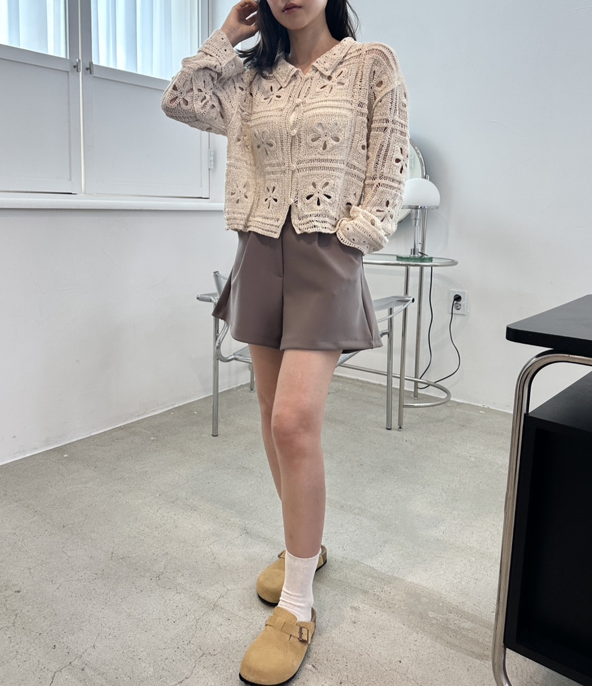 CLASSY-O韓國直郵㊣女士新款休閑真品人氣時尚熱賣針織衫花朵CLASSY-O針織衫