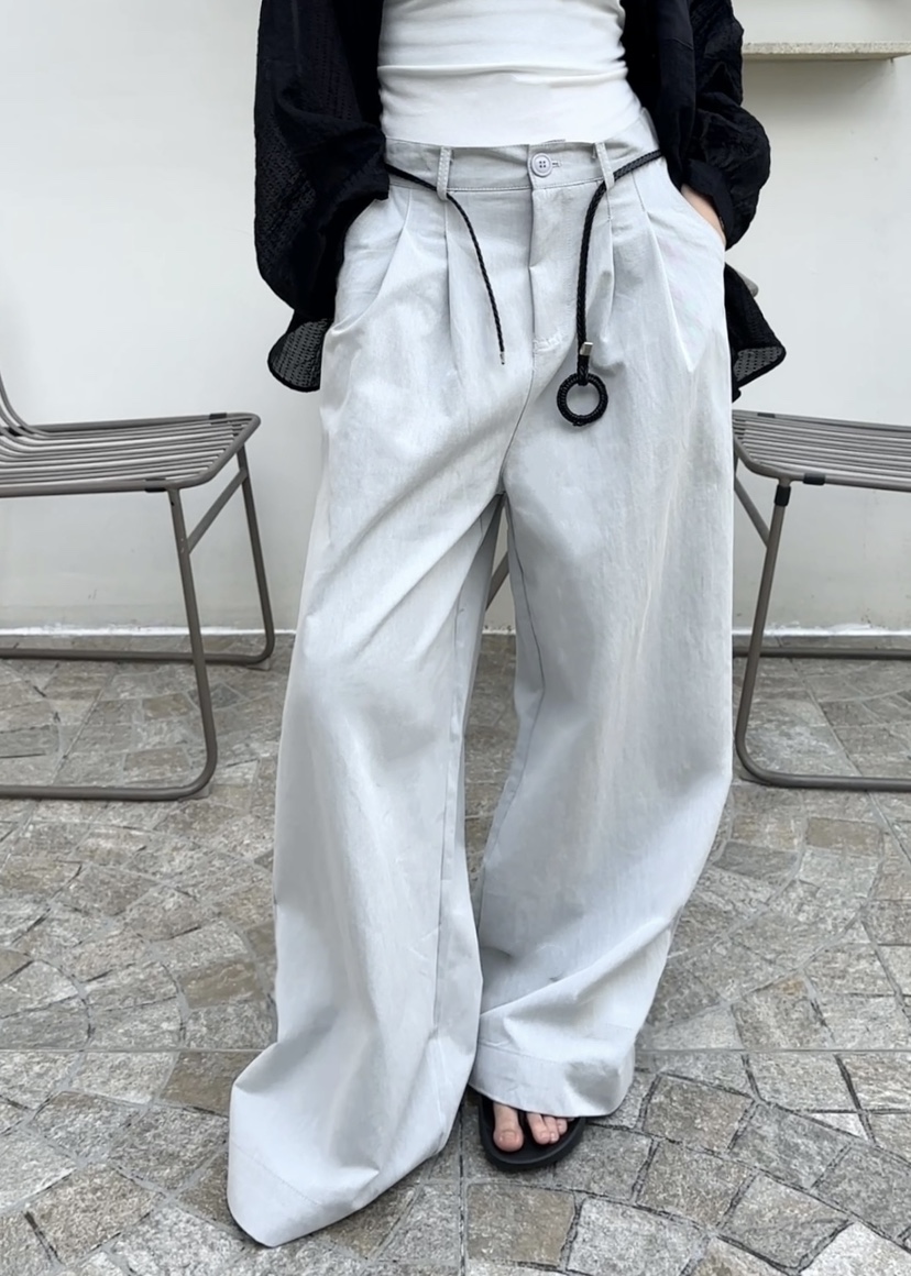 CLASSY-O東大門㊣實拍女士新款時尚休閑25秋冬休閑褲不含腰帶CLASSY-O休閑褲圖色2