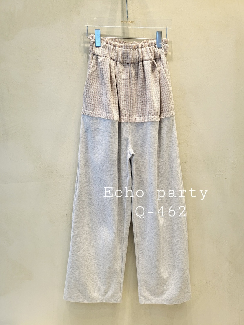 ECHOPARTY韓國直郵㊣女裝新品職業25秋冬人氣時尚熱賣休閑褲ECHOPARTY休閑褲圖色2