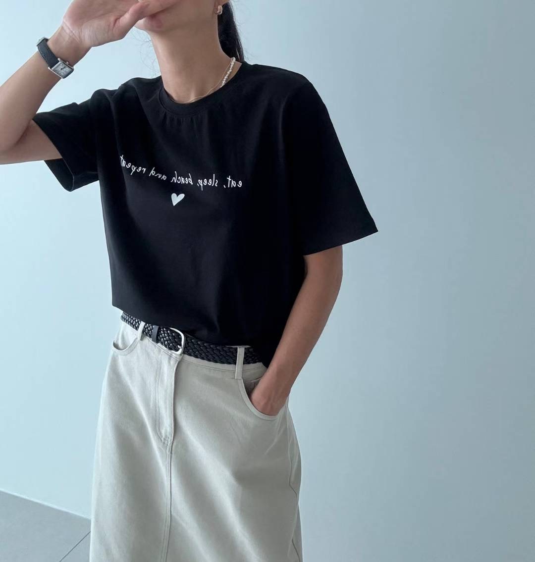 RIPPLE東大門㊣實拍女士新品時尚真品25秋冬熱賣推薦人氣T恤RIPPLET恤