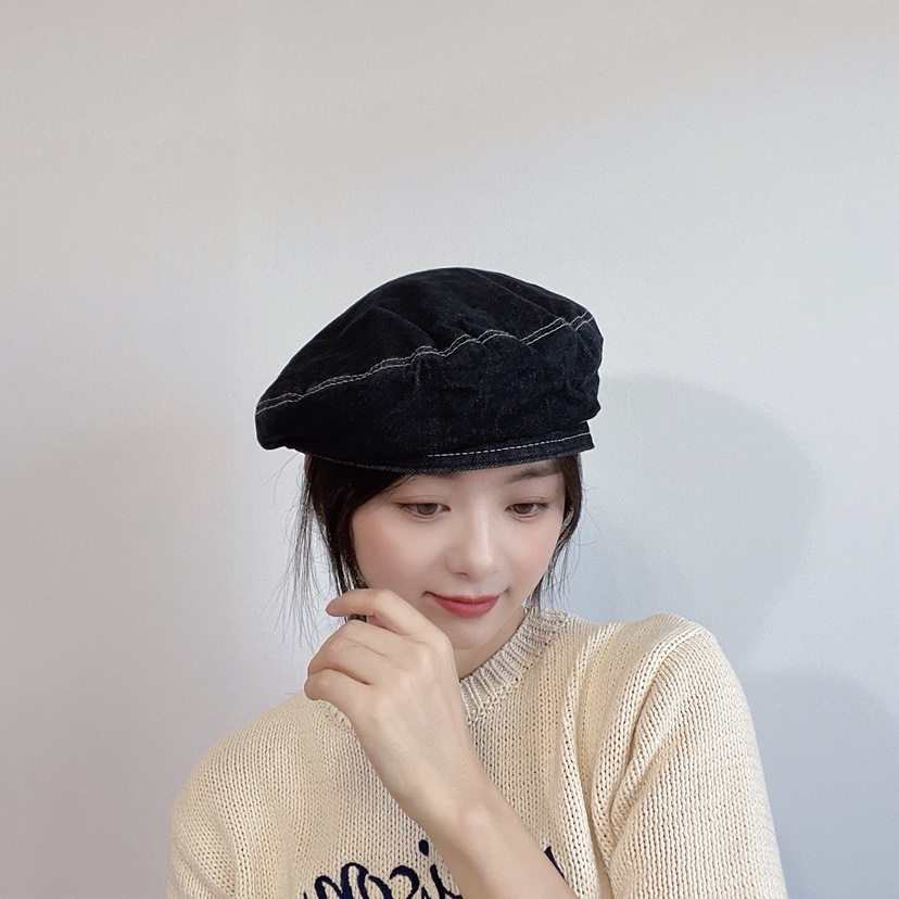 LOVELY HAT東大門㊣直郵女裝新款時尚真品休閑人氣25秋冬帽子LOVELY HAT帽子圖色2