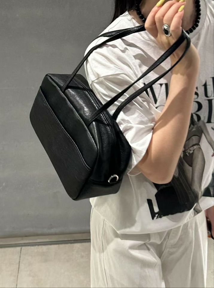 TROUVAILLE韓國直郵㊣女裝新品時尚人氣25秋冬真品單肩斜跨包TROUVAILLE單肩/斜跨包
