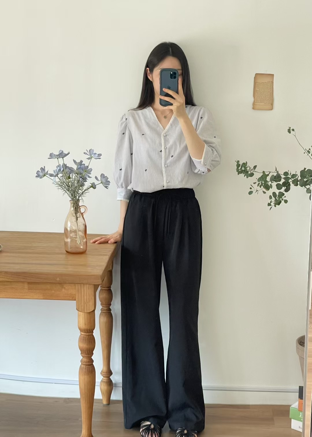 JNE韓國直郵㊣女士新品推薦時尚人氣熱賣真品25秋冬襯衫蕾絲衫JNE襯衫/蕾絲衫