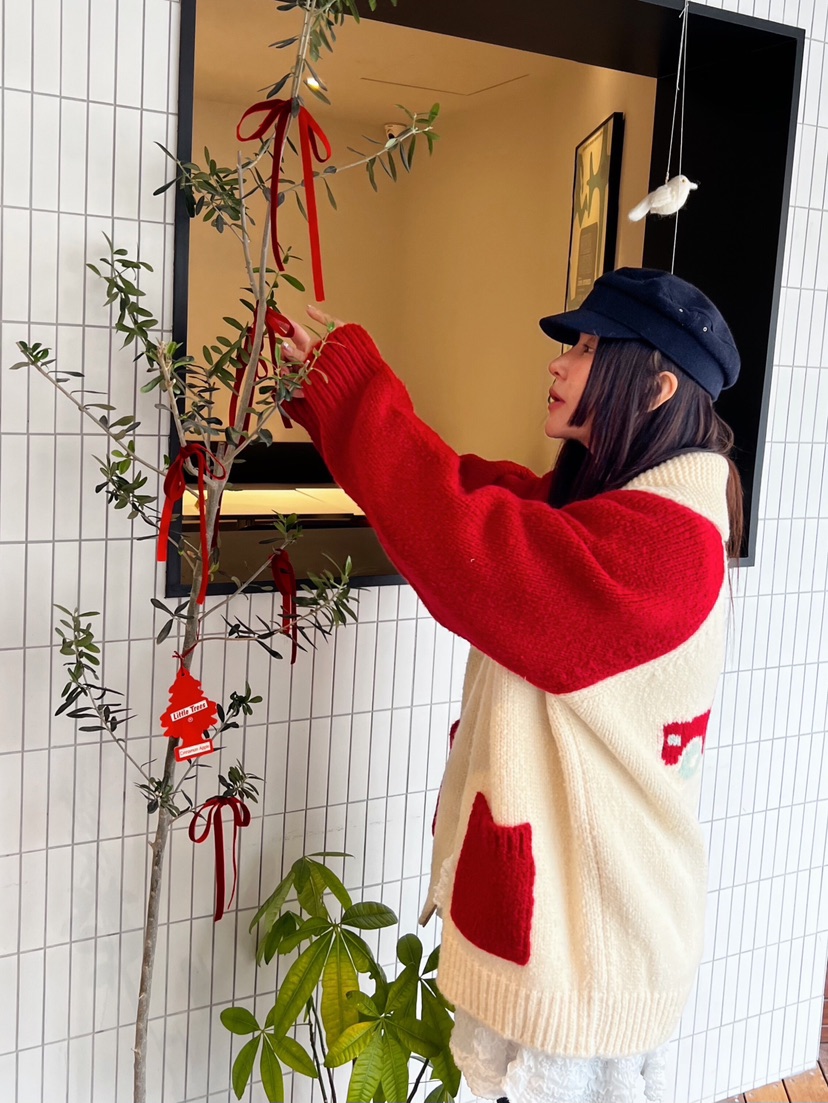 LIKEVAM東大門㊣代購女裝新款25秋冬真品時尚推薦針織衫開衫LIKEVAM針織衫