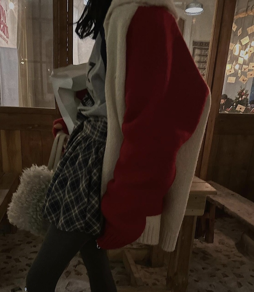 LIKEVAM東大門㊣代購女裝新款25秋冬真品時尚推薦針織衫開衫LIKEVAM針織衫