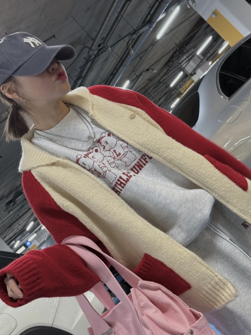 LIKEVAM東大門㊣代購女裝新款25秋冬真品時尚推薦針織衫開衫LIKEVAM針織衫