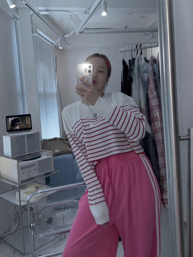 LIKEVAM東大門㊣直郵女裝新款真品25秋冬推薦職業休閑針織衫LIKEVAM針織衫