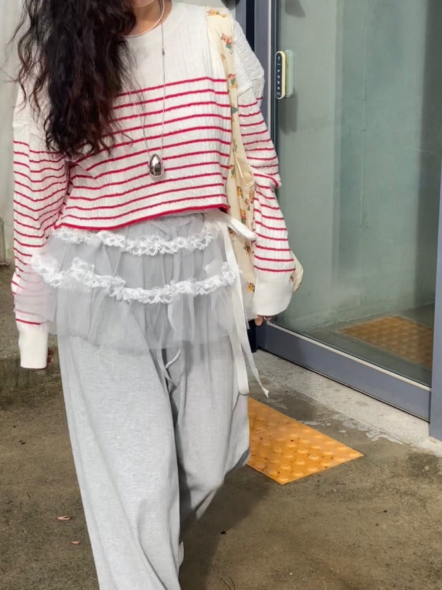 LIKEVAM東大門㊣直郵女裝新款真品25秋冬推薦職業休閑針織衫LIKEVAM針織衫