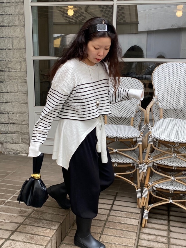 LIKEVAM東大門㊣直郵女裝新款真品25秋冬推薦職業休閑針織衫LIKEVAM針織衫