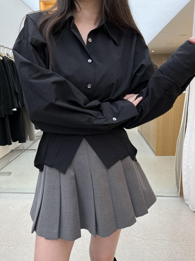 JUJU東大門㊣代購女士新品時尚推薦人氣休閑熱賣襯衫蕾絲衫JUJU襯衫/蕾絲衫