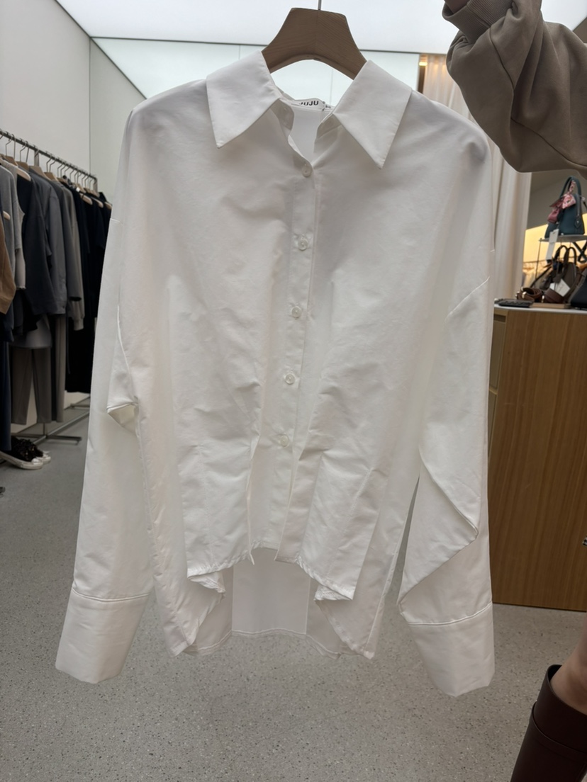 JUJU東大門㊣代購女士新品時尚推薦人氣休閑熱賣襯衫蕾絲衫JUJU襯衫/蕾絲衫