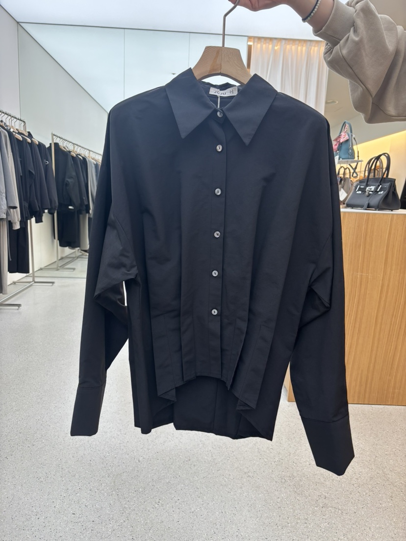 JUJU東大門㊣代購女士新品時尚推薦人氣休閑熱賣襯衫蕾絲衫JUJU襯衫/蕾絲衫圖色3