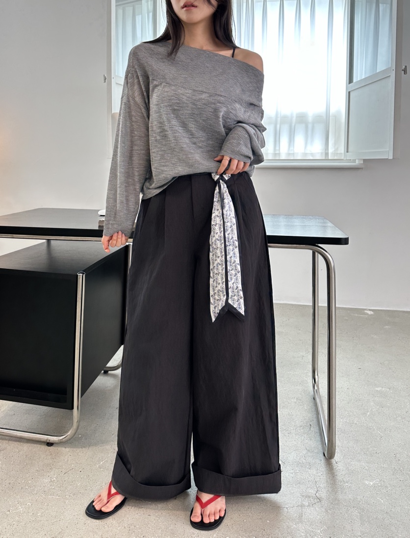 CLASSY-O韓國直郵㊣女士新品時尚真品休閑25秋冬針織衫露肩CLASSY-O針織衫