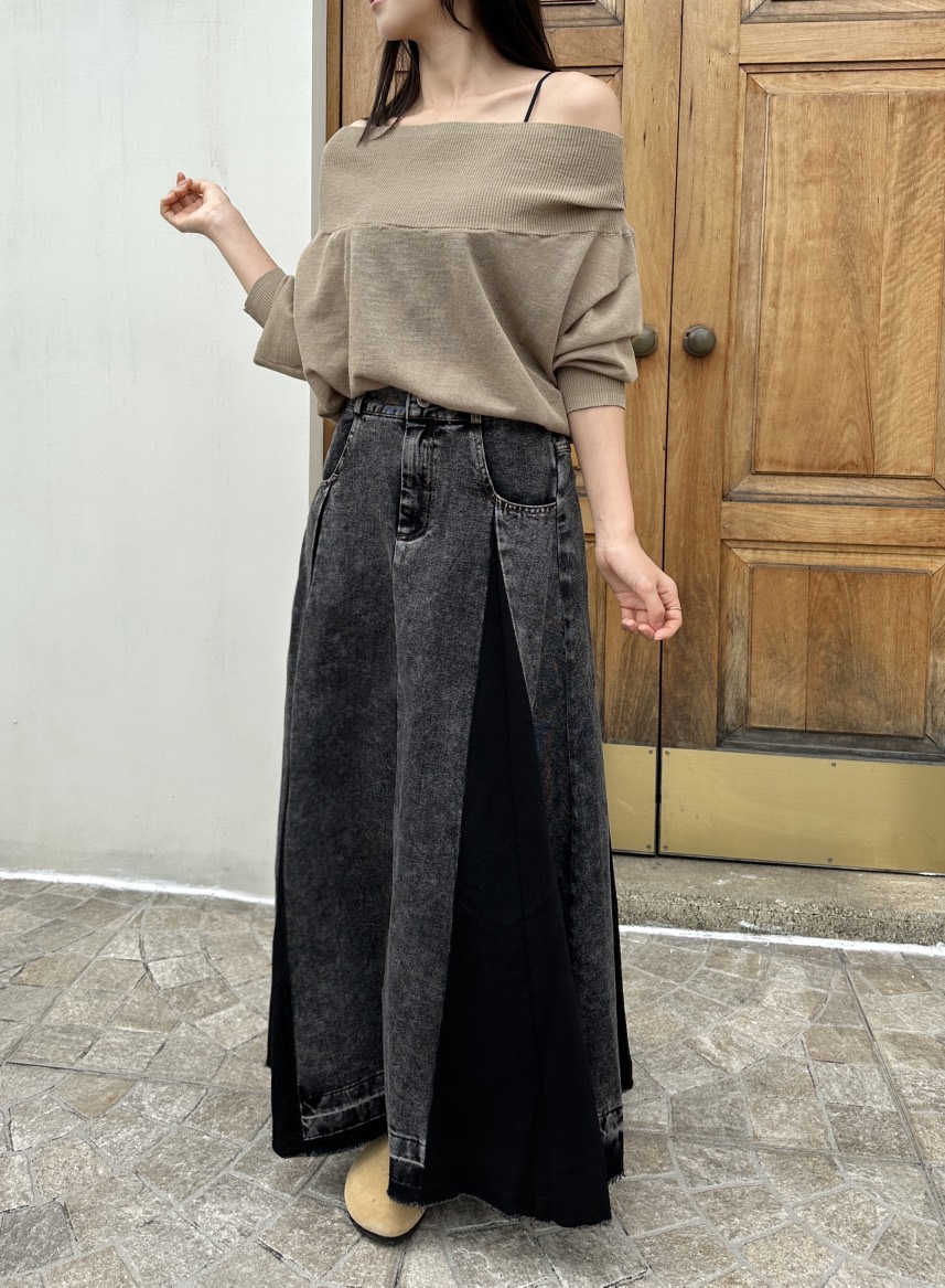 CLASSY-O韓國直郵㊣女士新品時尚真品休閑25秋冬針織衫露肩CLASSY-O針織衫