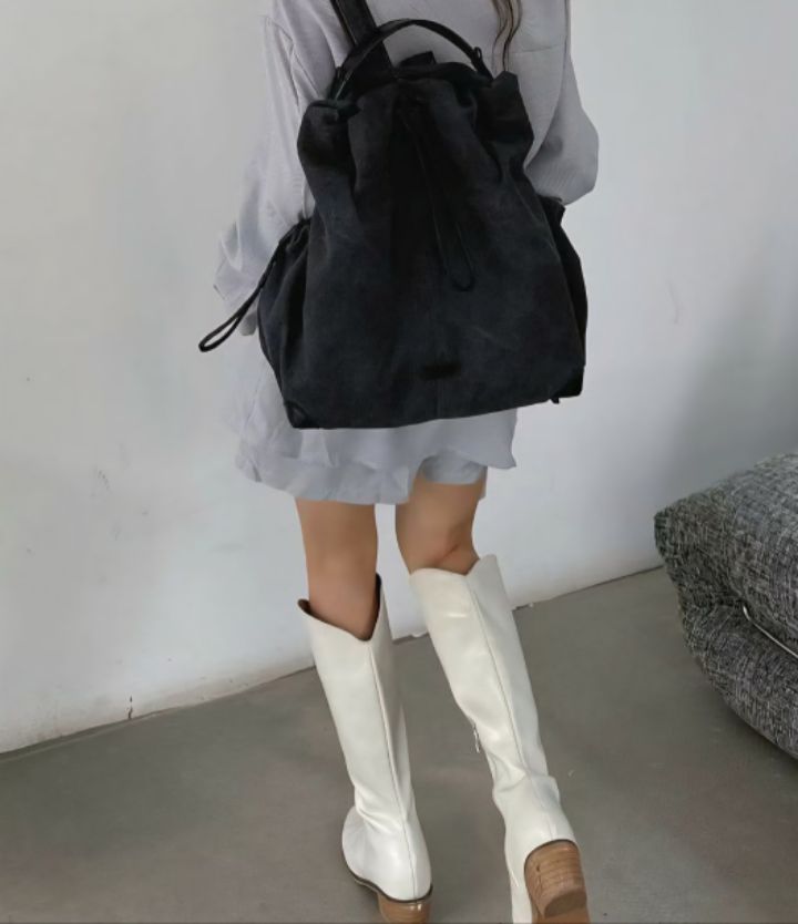 TROUVAILLE東大門㊣代購女裝新品時尚真品人氣職業雙肩背包TROUVAILLE雙肩背包