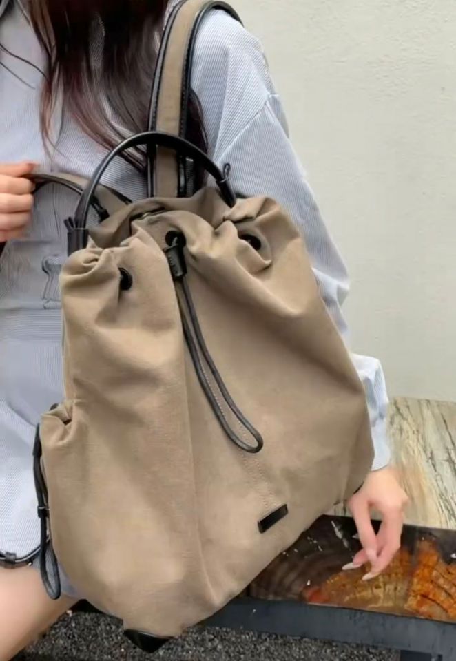 TROUVAILLE東大門㊣代購女裝新品時尚真品人氣職業雙肩背包TROUVAILLE雙肩背包