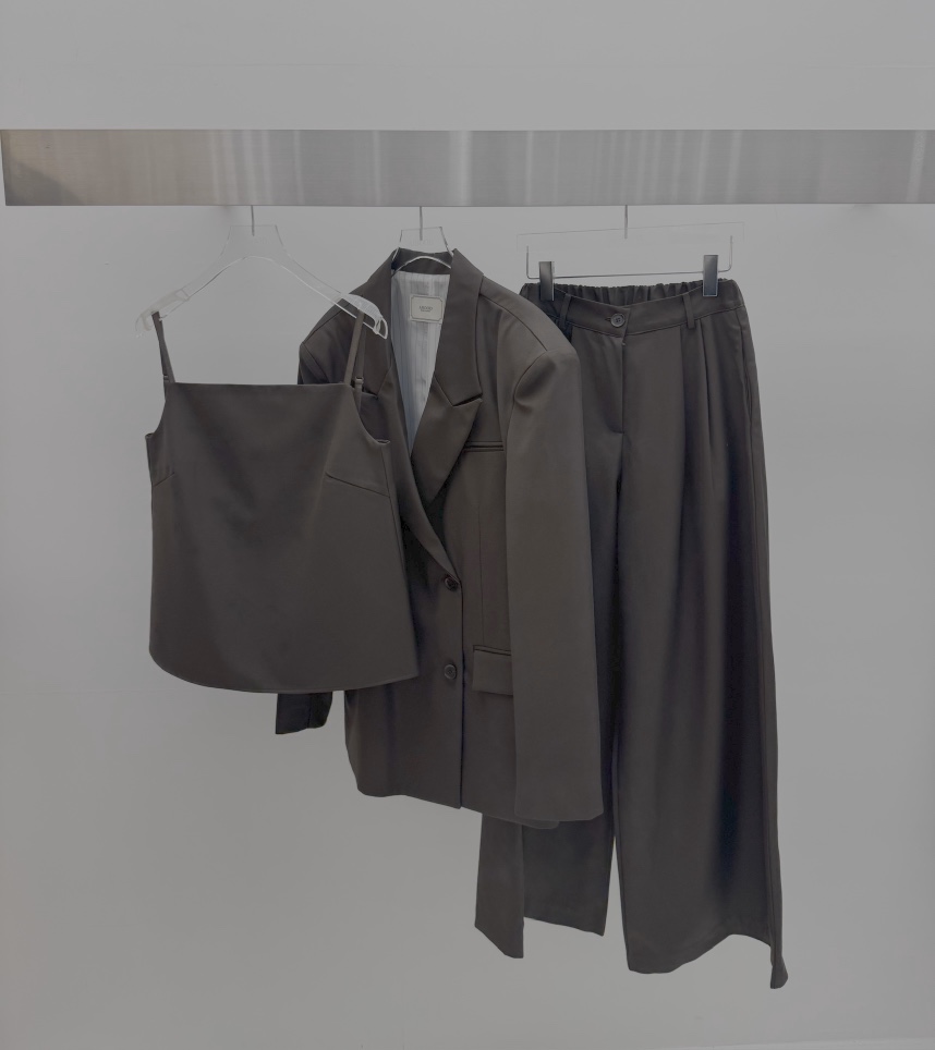 AMOOD東大門㊣代購女士新品休閑25秋冬職業人氣熱賣吊帶背心AMOOD吊帶/背心