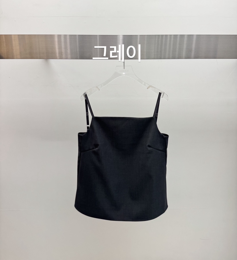 AMOOD東大門㊣代購女士新品休閑25秋冬職業人氣熱賣吊帶背心AMOOD吊帶/背心