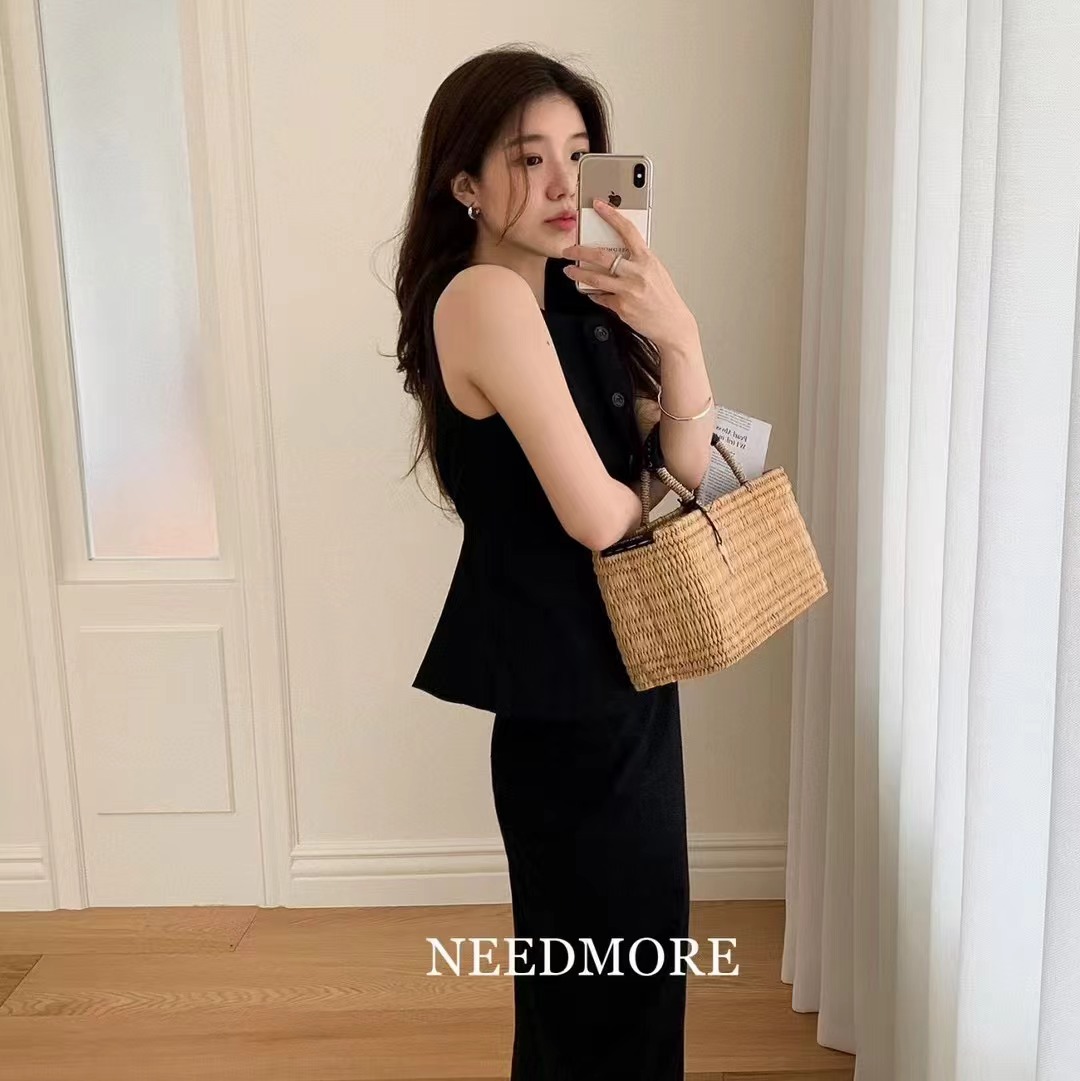 NEED MORE東大門㊣實拍女士新品真品職業25秋冬推薦熱賣長裙NEED MORE長裙