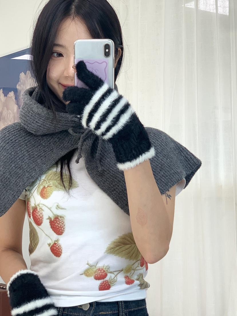 NICEALICE東大門㊣代購女裝新款25秋冬熱賣時尚職業推薦手套NICEALICE手套
