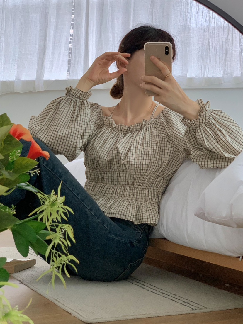 CRONG東大門㊣代購女裝新款推薦熱賣人氣時尚25秋冬襯衫蕾絲衫CRONG襯衫/蕾絲衫