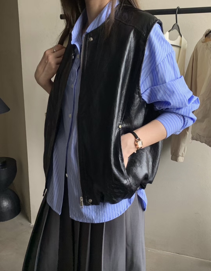 DOUZEMOIS韓國代購㊣女士新款推薦人氣25秋冬時尚馬甲不含內搭DOUZEMOIS馬甲
