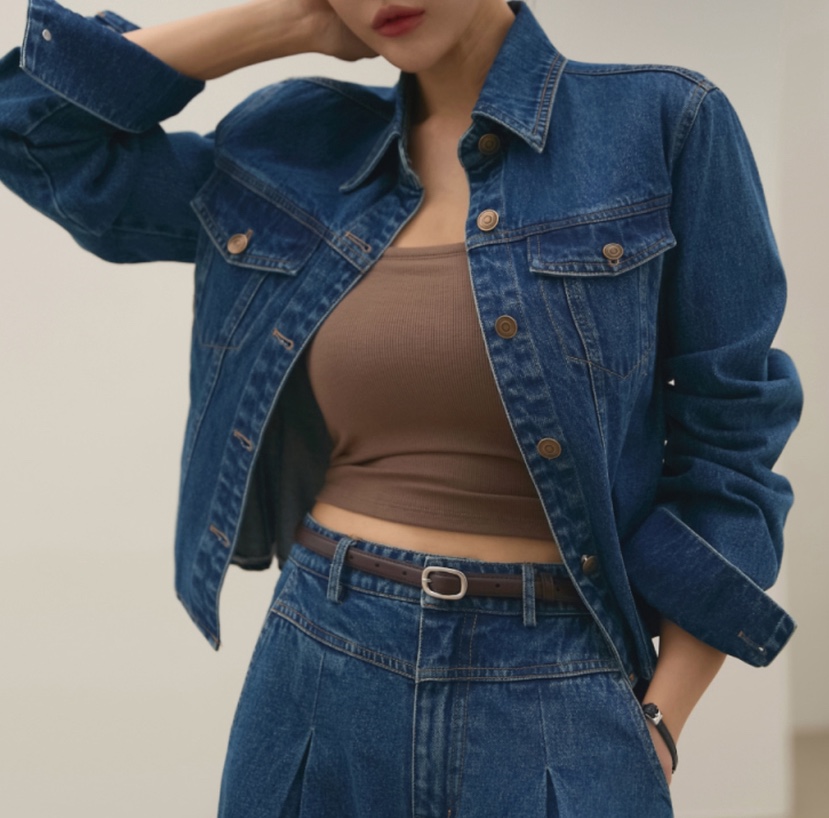 LEA/ASHER-J東大門㊣直郵女士新品職業25秋冬真品人氣夾克PitaPat夾克