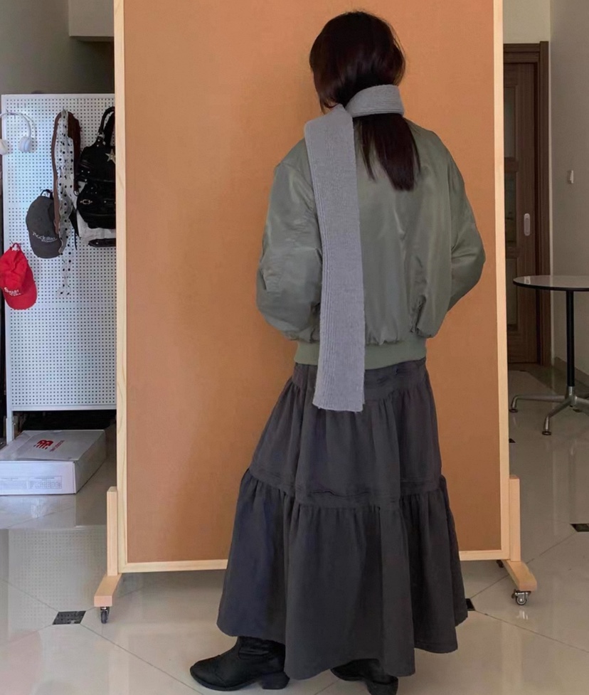 DOUZEMOIS東大門㊣直郵女士新款休閑職業熱賣真品時尚人氣長裙DOUZEMOIS長裙
