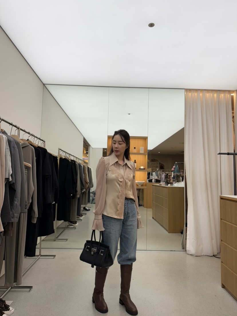 JUJU東大門㊣代購女士新品職業25秋冬時尚人氣吊帶背心蕾絲JUJU吊帶/背心