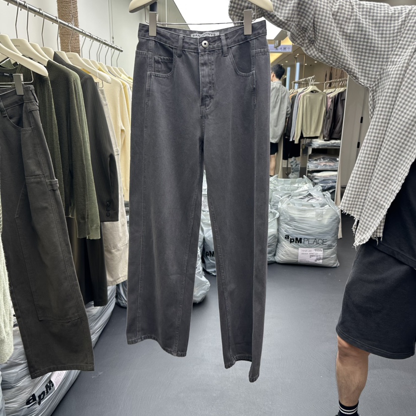 BANUL韓國代購㊣女裝新品人氣推薦時尚25秋冬真品休閑休閑褲BANUL休閑褲圖色2