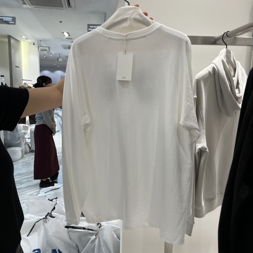 JANIE/NIA韓國代購㊣女裝新款25秋冬推薦人氣真品職業長袖T恤JANIE/NIA長袖T恤